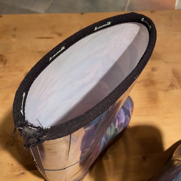 Kamik rain boots winter snow boots Sz 10 - Picture 8 of 14